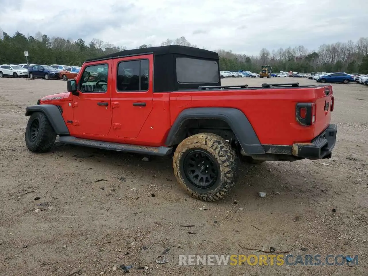 2 Photograph of a damaged car 1C6HJTAGXLL101425 JEEP GLADIATOR 2020