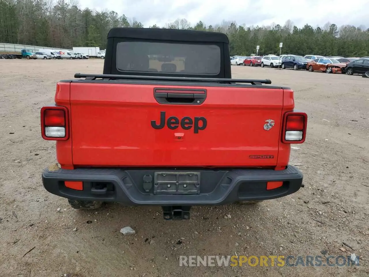 6 Photograph of a damaged car 1C6HJTAGXLL101425 JEEP GLADIATOR 2020