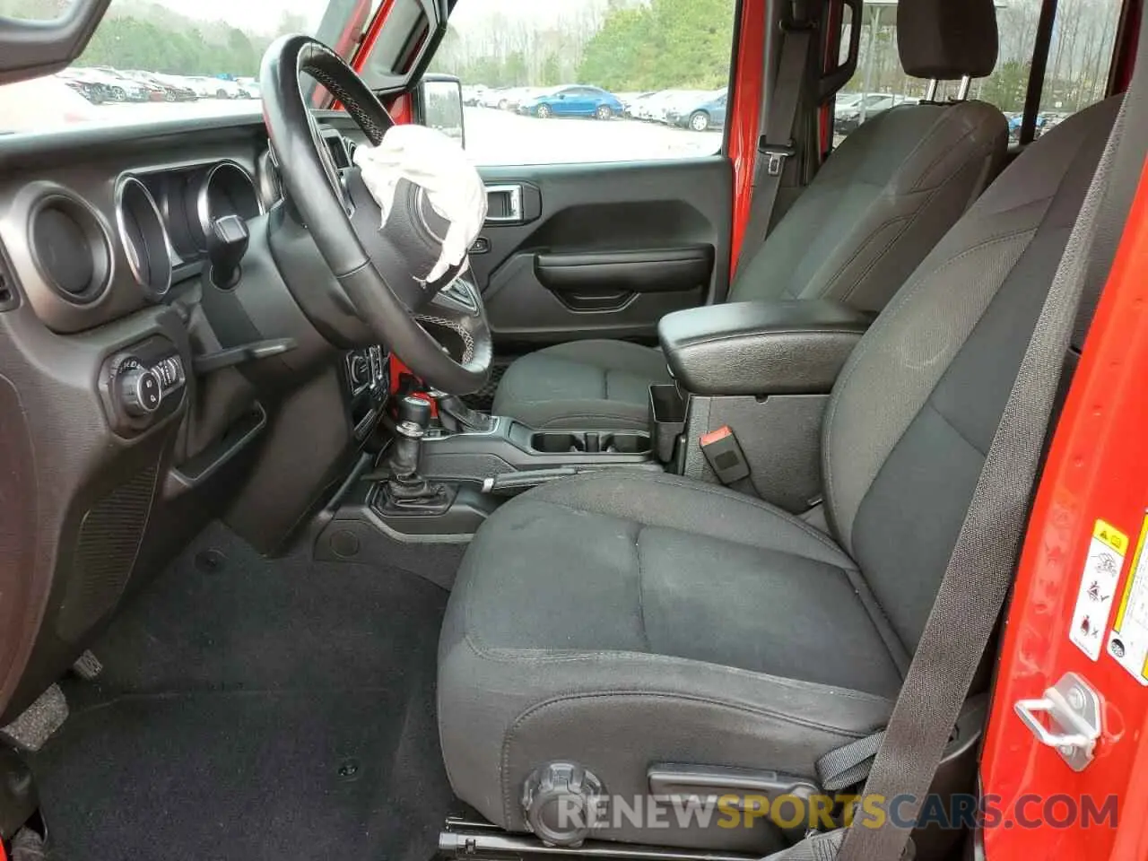 7 Photograph of a damaged car 1C6HJTAGXLL101425 JEEP GLADIATOR 2020