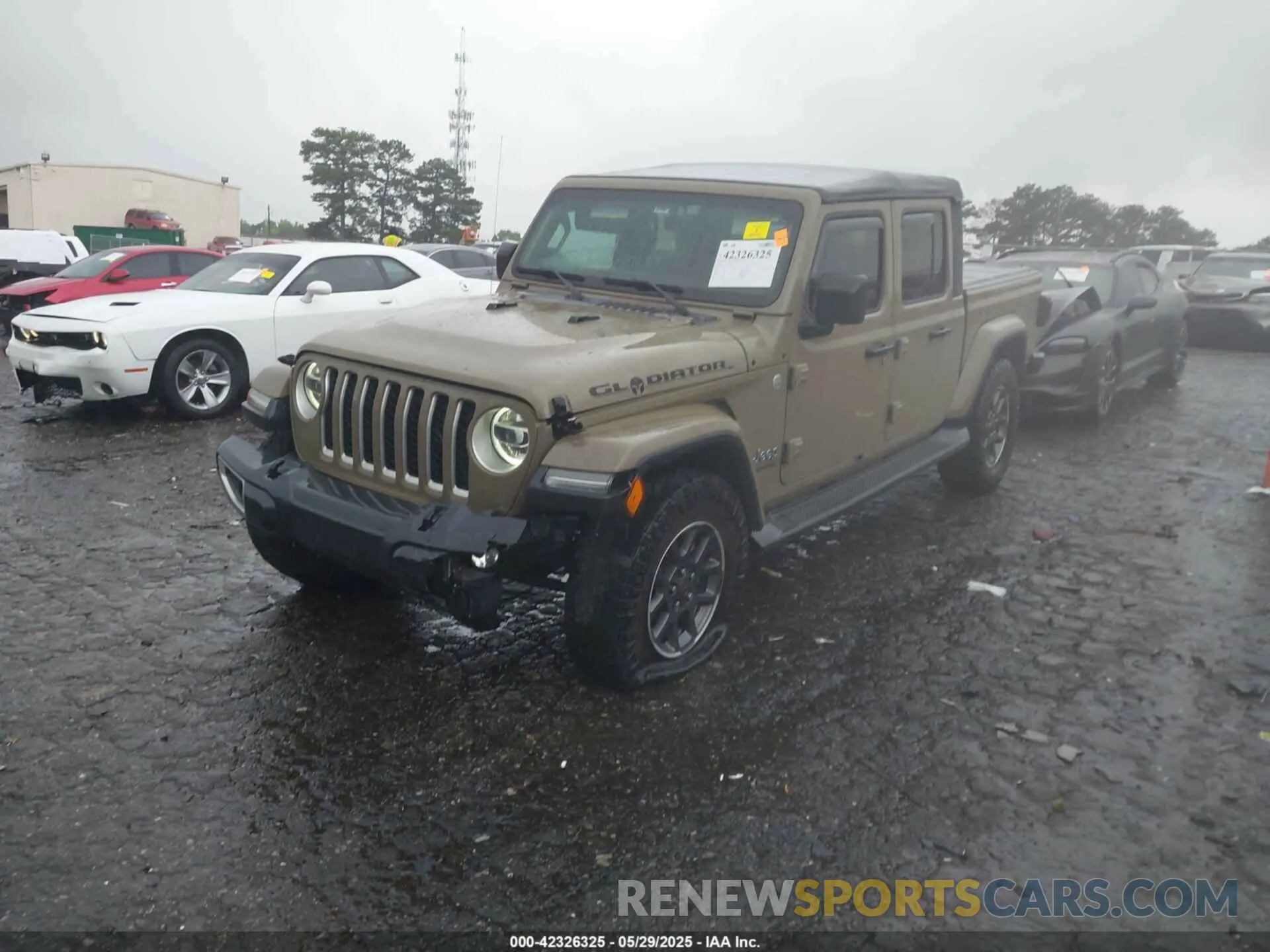 2 Photograph of a damaged car 1C6HJTFG0LL160699 JEEP GLADIATOR 2020
