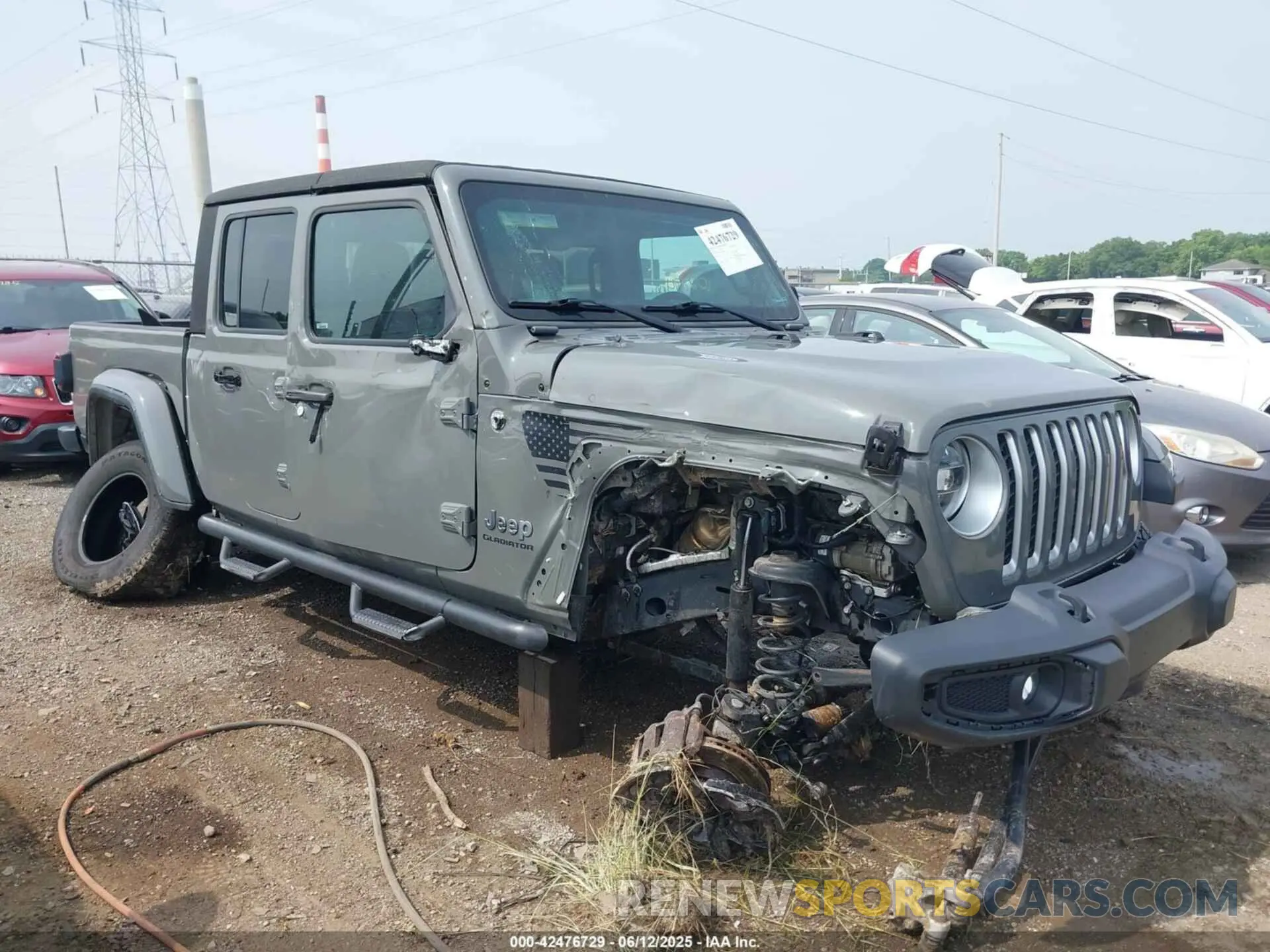 6 Photograph of a damaged car 1C6HJTFG0LL169628 JEEP GLADIATOR 2020