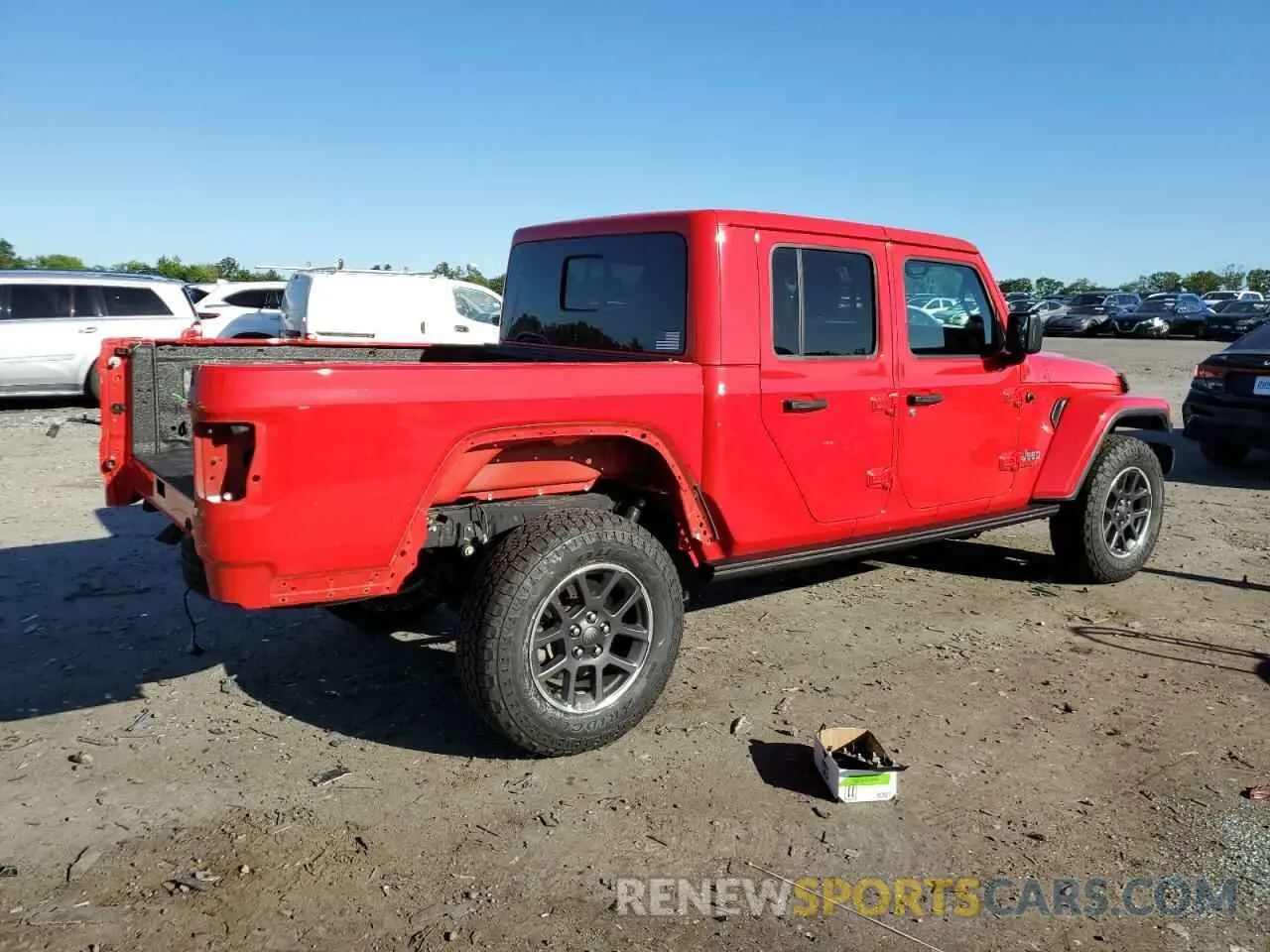 3 Photograph of a damaged car 1C6HJTFG0LL188406 JEEP GLADIATOR 2020