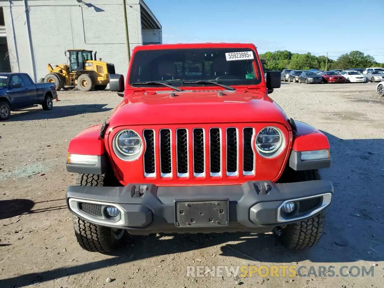 5 Photograph of a damaged car 1C6HJTFG0LL188406 JEEP GLADIATOR 2020