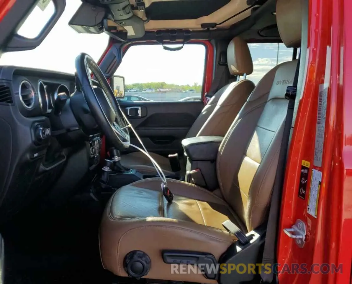 7 Photograph of a damaged car 1C6HJTFG0LL188406 JEEP GLADIATOR 2020
