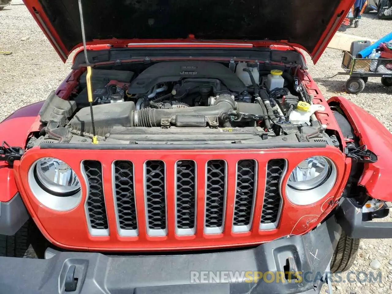 14 Photograph of a damaged car 1C6HJTFG1LL198586 JEEP GLADIATOR 2020