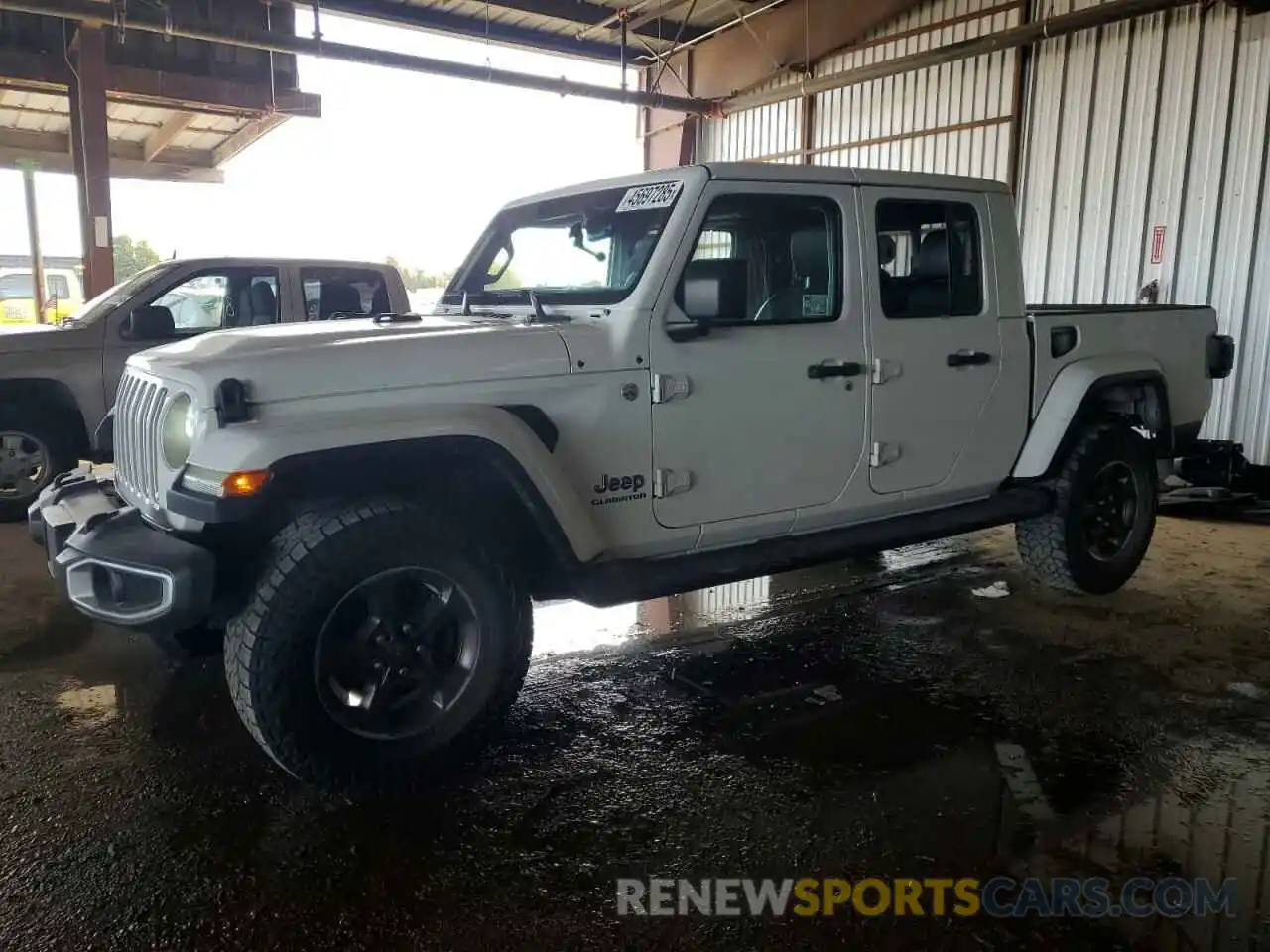 1 Photograph of a damaged car 1C6HJTFG4LL123056 JEEP GLADIATOR 2020