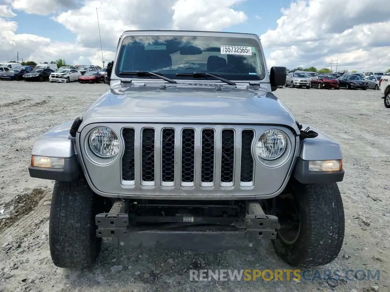 5 Photograph of a damaged car 1C6HJTFG4LL180339 JEEP GLADIATOR 2020