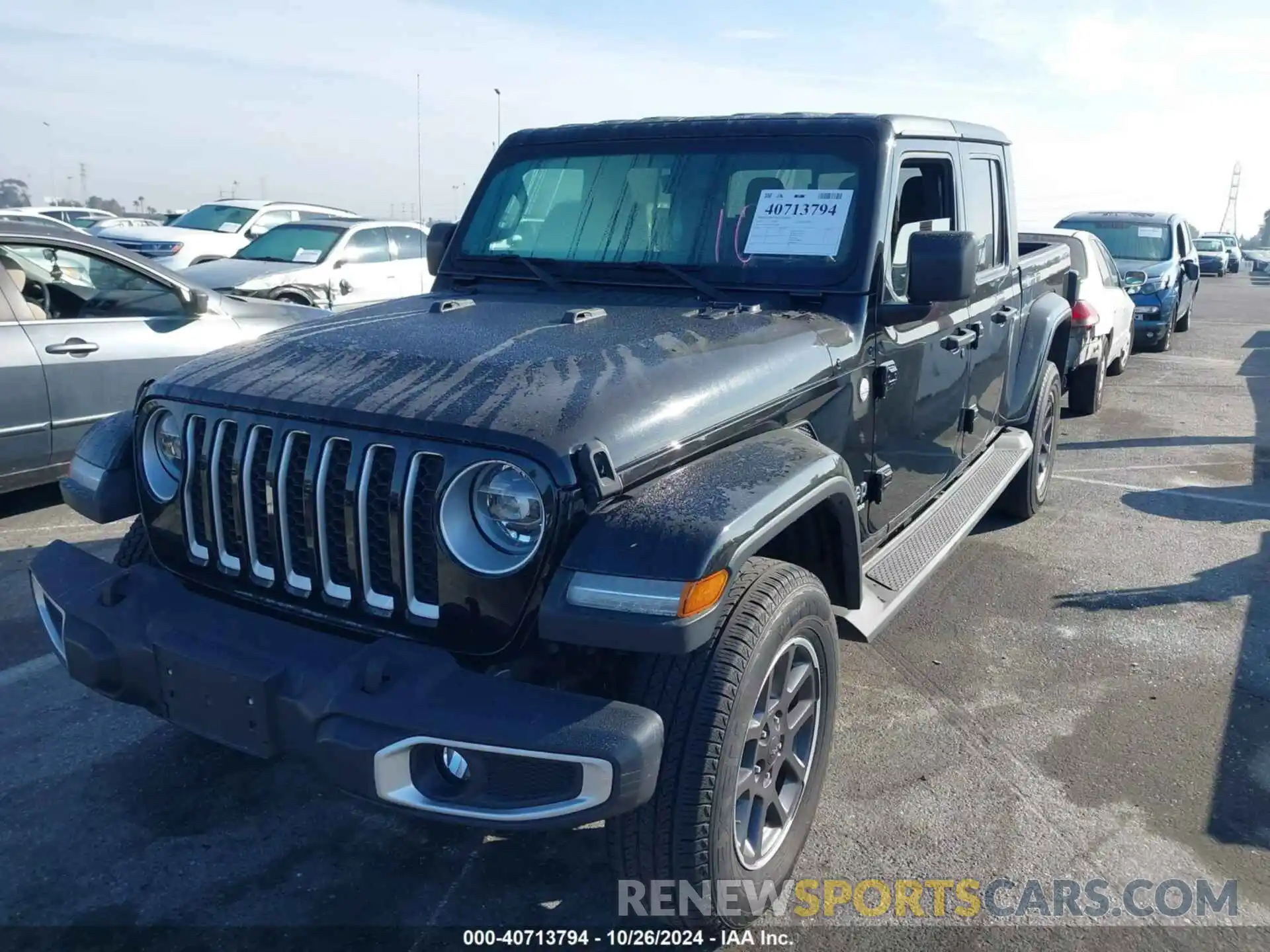 2 Photograph of a damaged car 1C6HJTFG7LL139980 JEEP GLADIATOR 2020