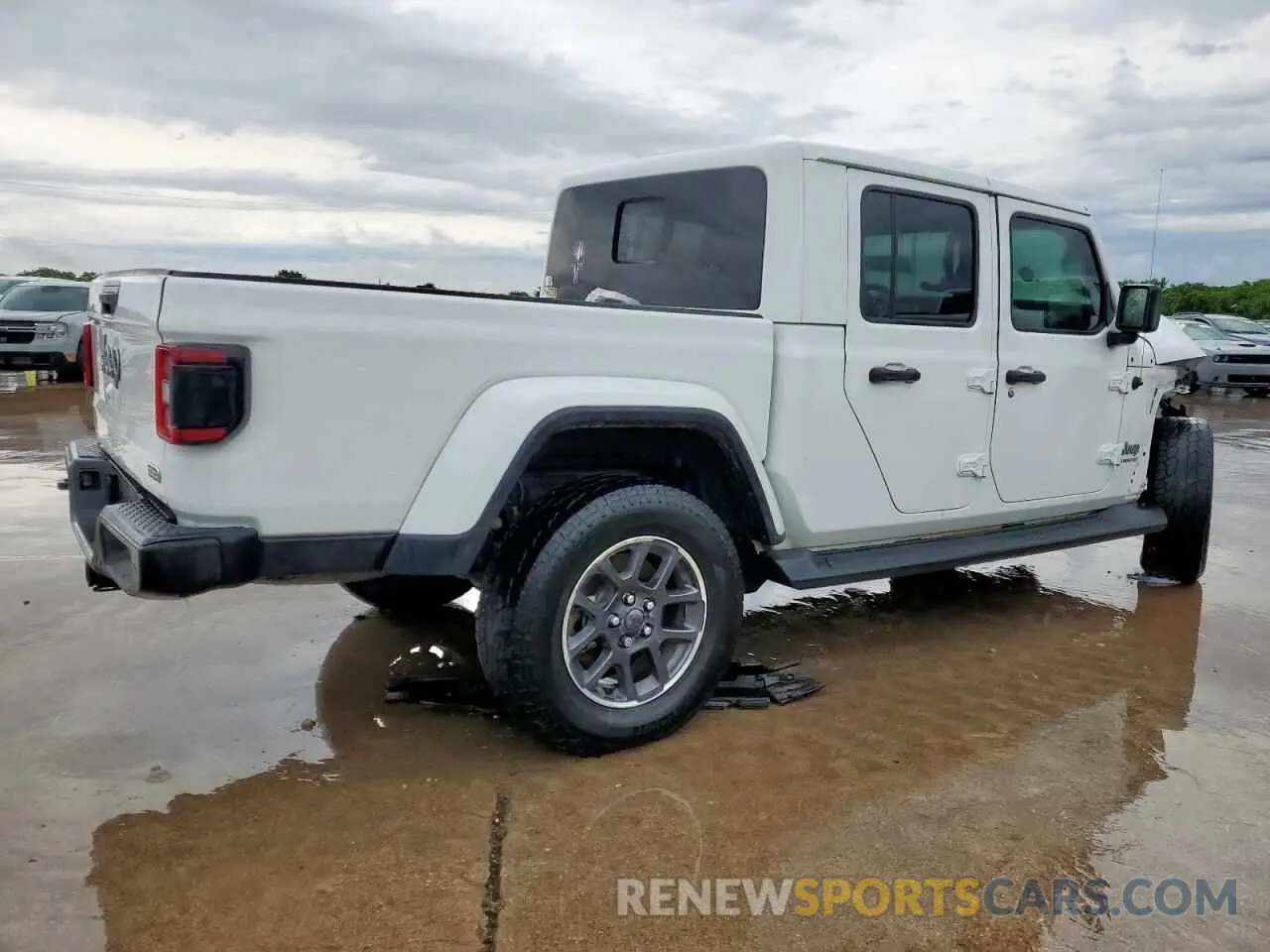 3 Photograph of a damaged car 1C6HJTFG8LL180005 JEEP GLADIATOR 2020