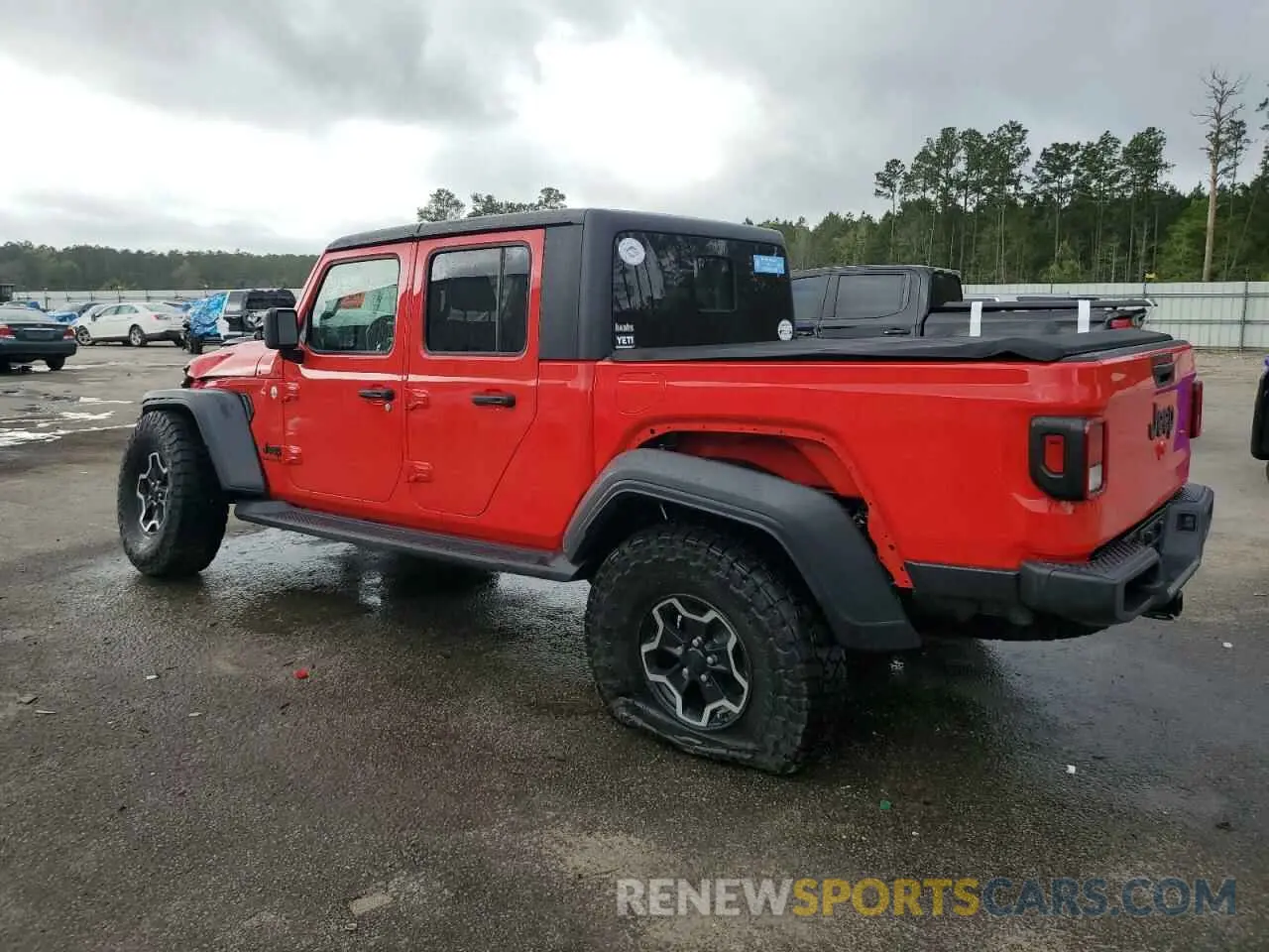 2 Photograph of a damaged car 1C6JJTAG0LL120096 JEEP GLADIATOR 2020