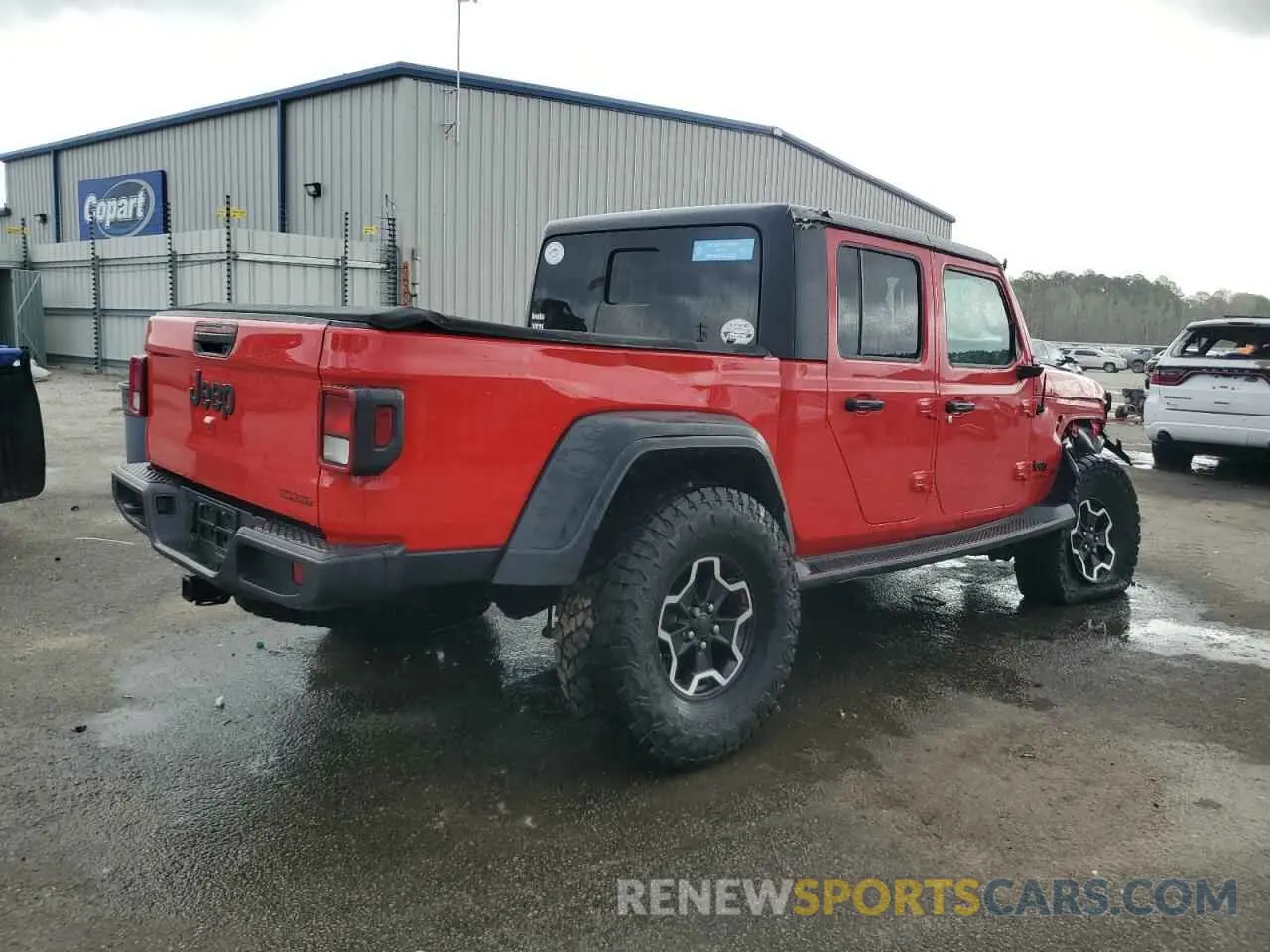 3 Photograph of a damaged car 1C6JJTAG0LL120096 JEEP GLADIATOR 2020