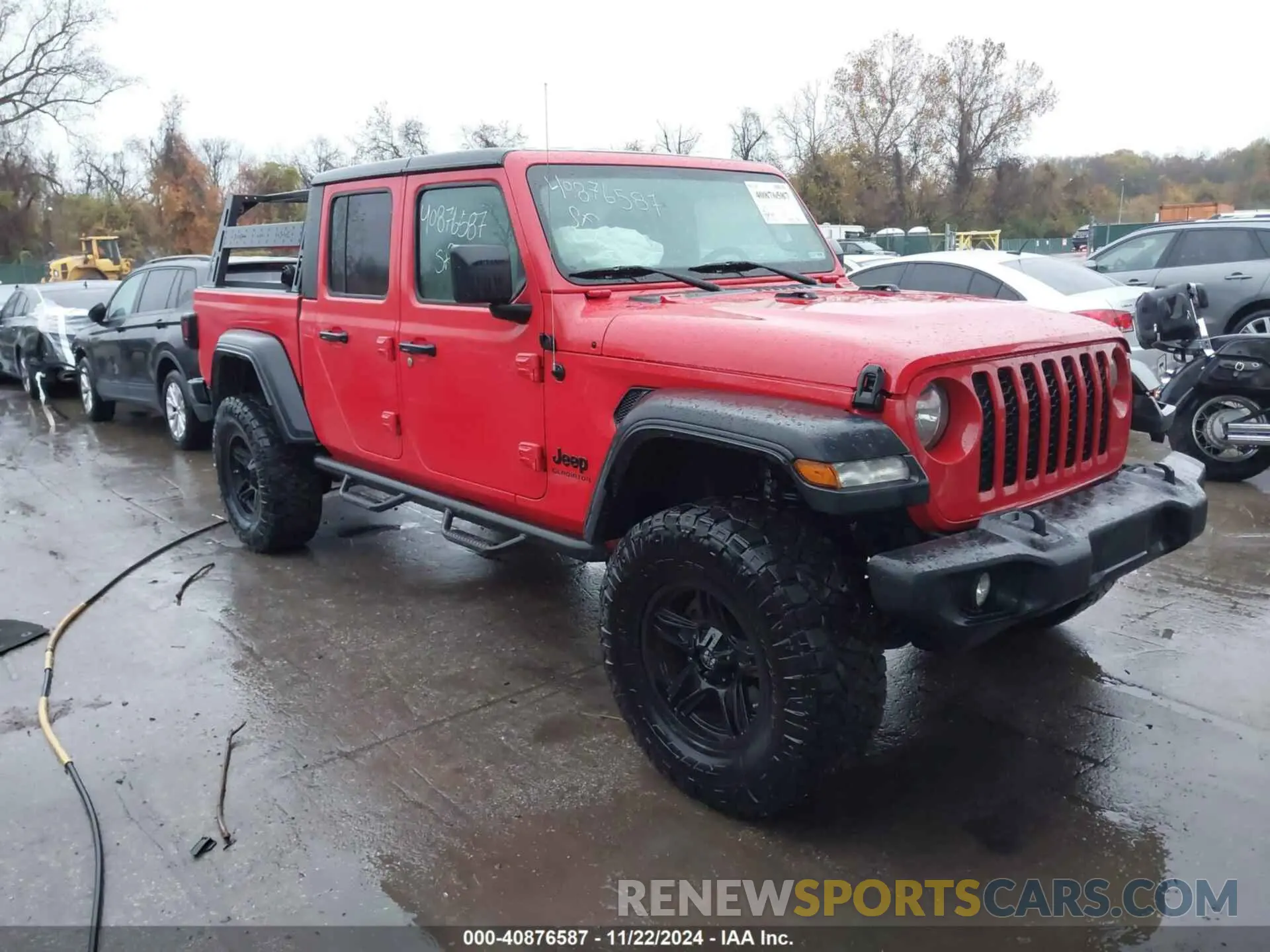 1 Photograph of a damaged car 1C6JJTAG3LL108718 JEEP GLADIATOR 2020
