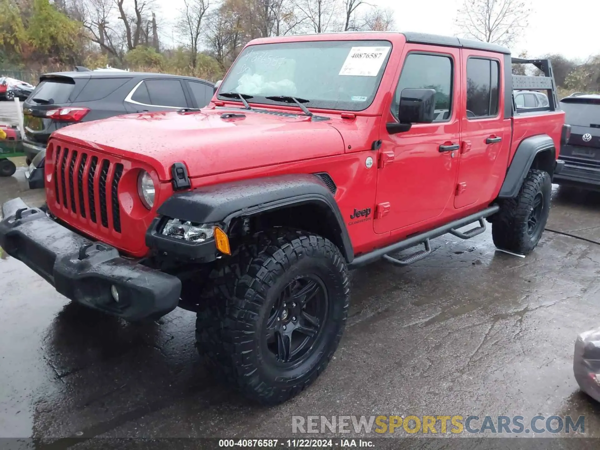 2 Photograph of a damaged car 1C6JJTAG3LL108718 JEEP GLADIATOR 2020