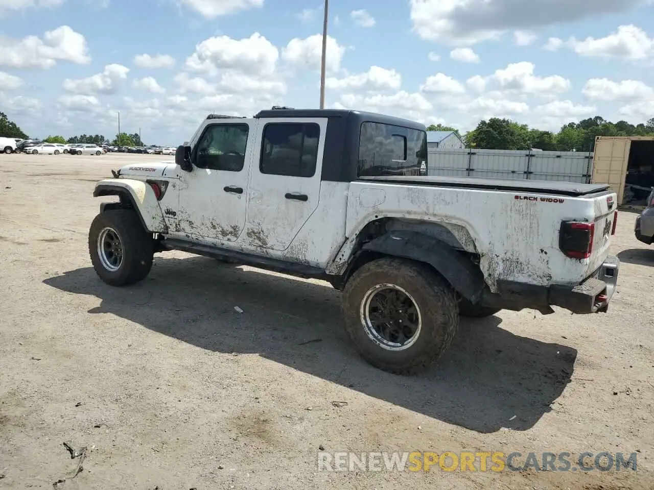 2 Photograph of a damaged car 1C6JJTAG3LL215977 JEEP GLADIATOR 2020