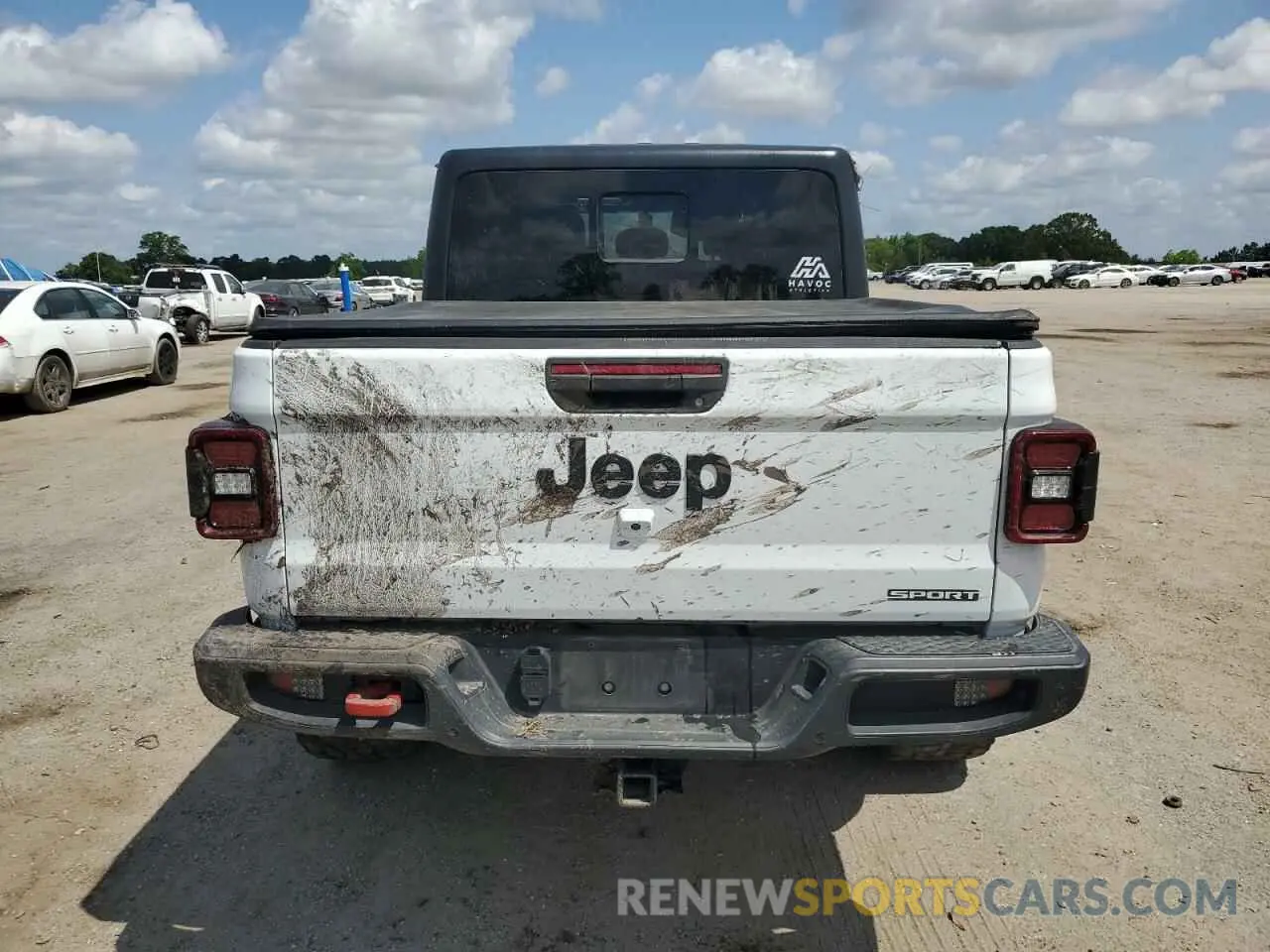6 Photograph of a damaged car 1C6JJTAG3LL215977 JEEP GLADIATOR 2020