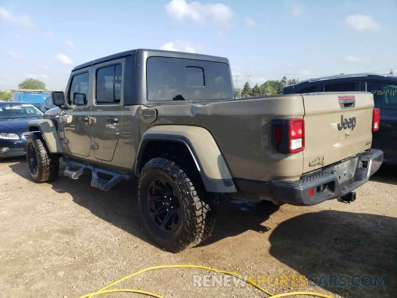 2 Photograph of a damaged car 1C6JJTAG4LL216314 JEEP GLADIATOR 2020