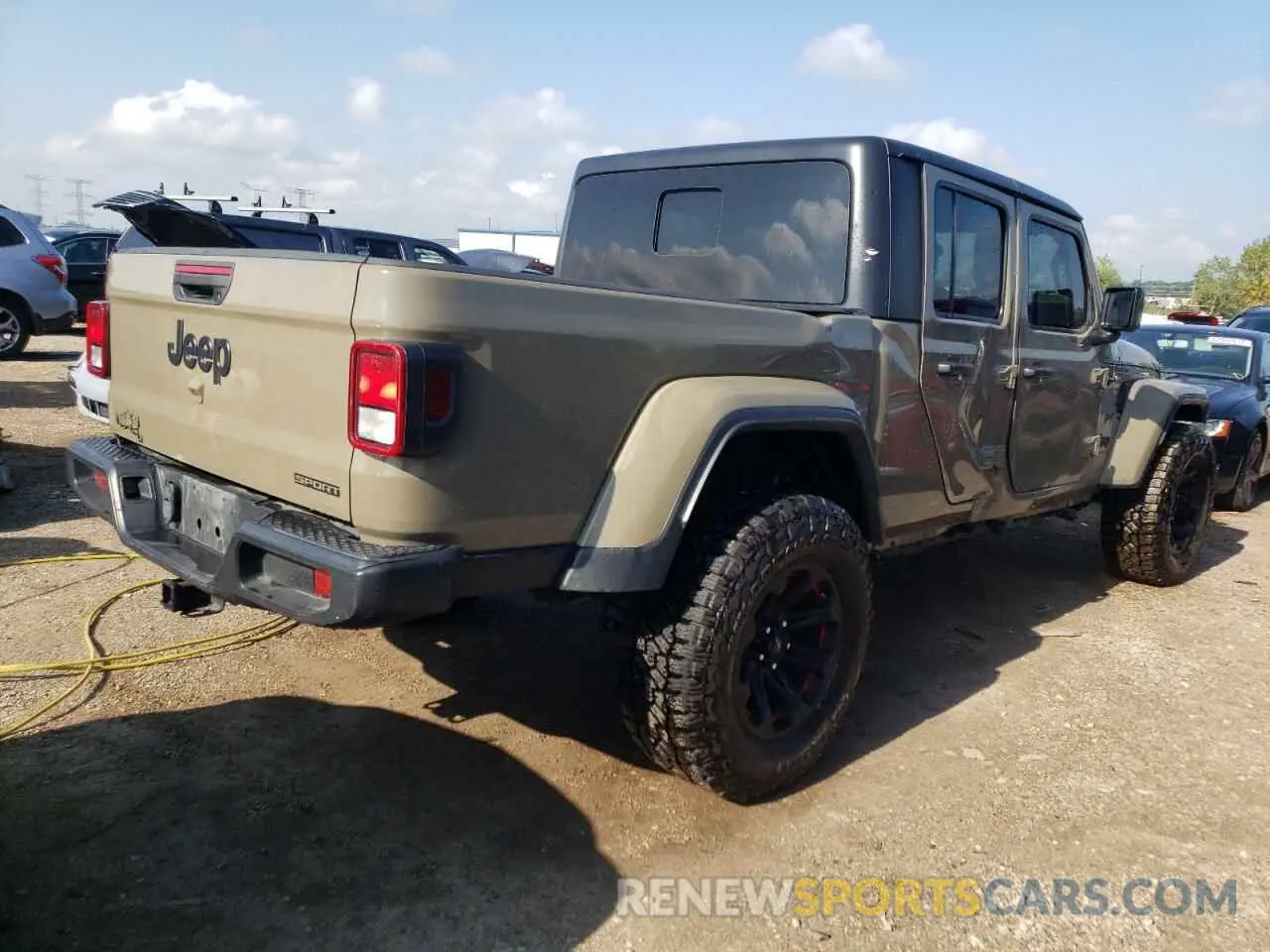 3 Photograph of a damaged car 1C6JJTAG4LL216314 JEEP GLADIATOR 2020