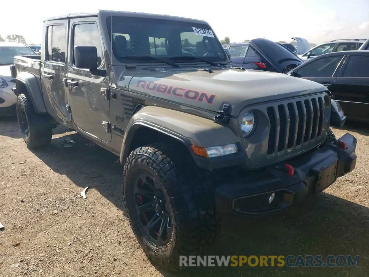 4 Photograph of a damaged car 1C6JJTAG4LL216314 JEEP GLADIATOR 2020
