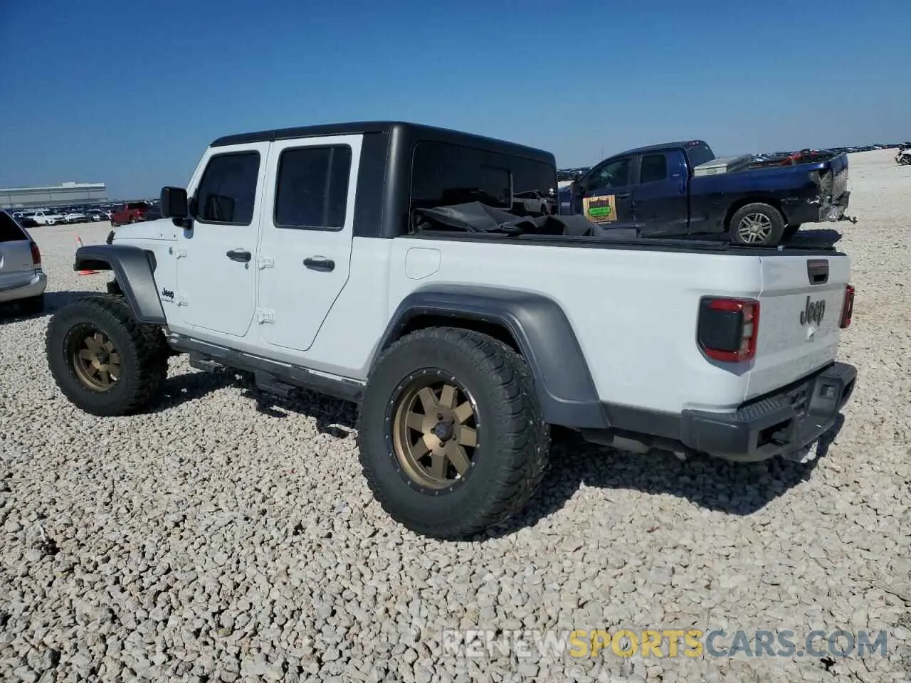 2 Photograph of a damaged car 1C6JJTAG5LL116366 JEEP GLADIATOR 2020
