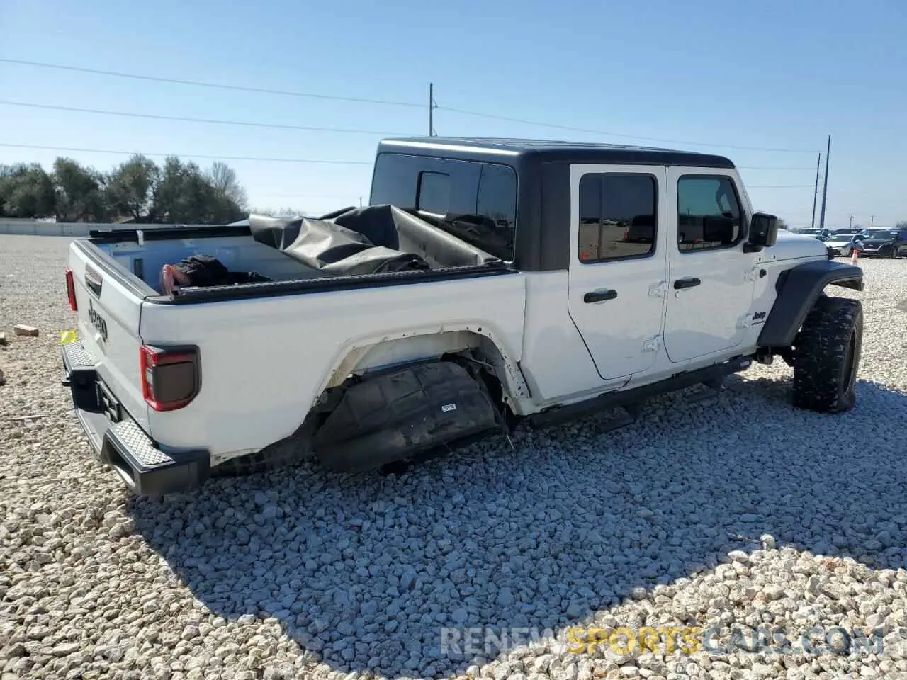 3 Photograph of a damaged car 1C6JJTAG5LL116366 JEEP GLADIATOR 2020