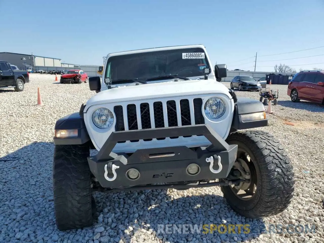 5 Photograph of a damaged car 1C6JJTAG5LL116366 JEEP GLADIATOR 2020