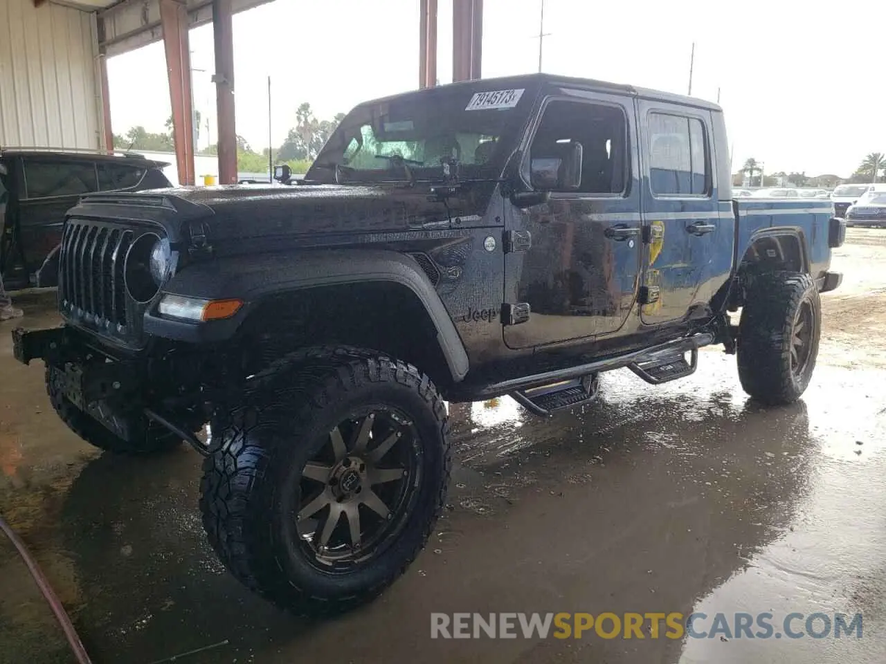 1 Photograph of a damaged car 1C6JJTAGXLL139755 JEEP GLADIATOR 2020