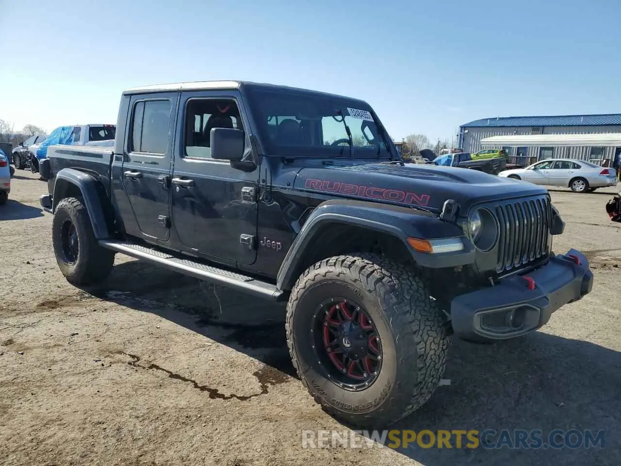4 Photograph of a damaged car 1C6JJTBG0LL135826 JEEP GLADIATOR 2020