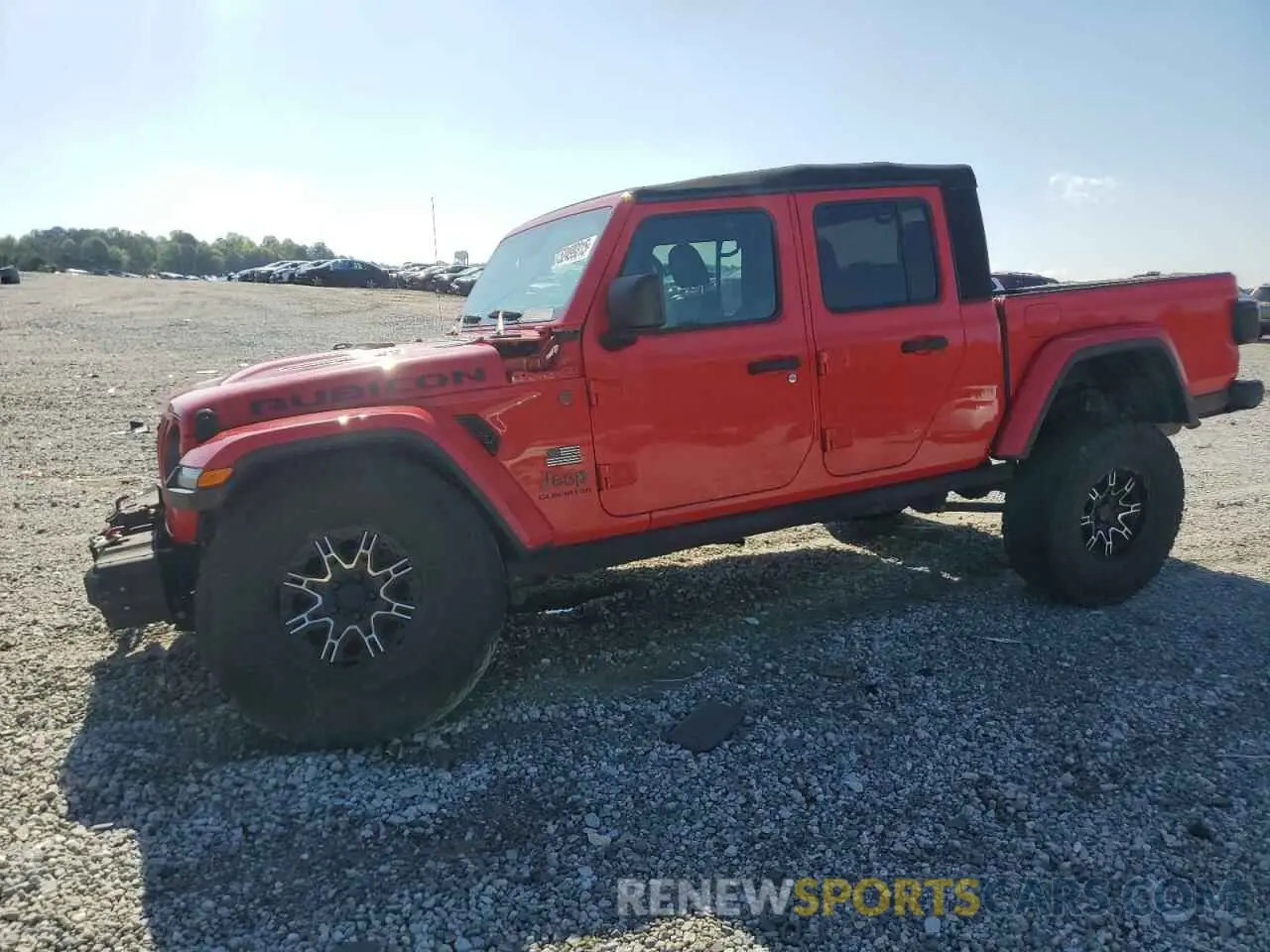 1 Photograph of a damaged car 1C6JJTBG0LL136507 JEEP GLADIATOR 2020