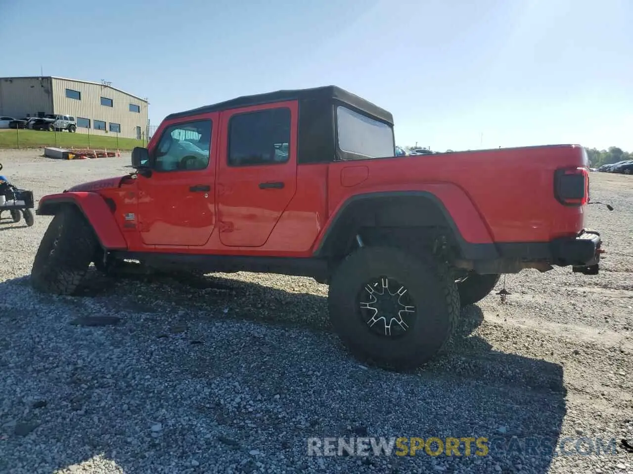 2 Photograph of a damaged car 1C6JJTBG0LL136507 JEEP GLADIATOR 2020
