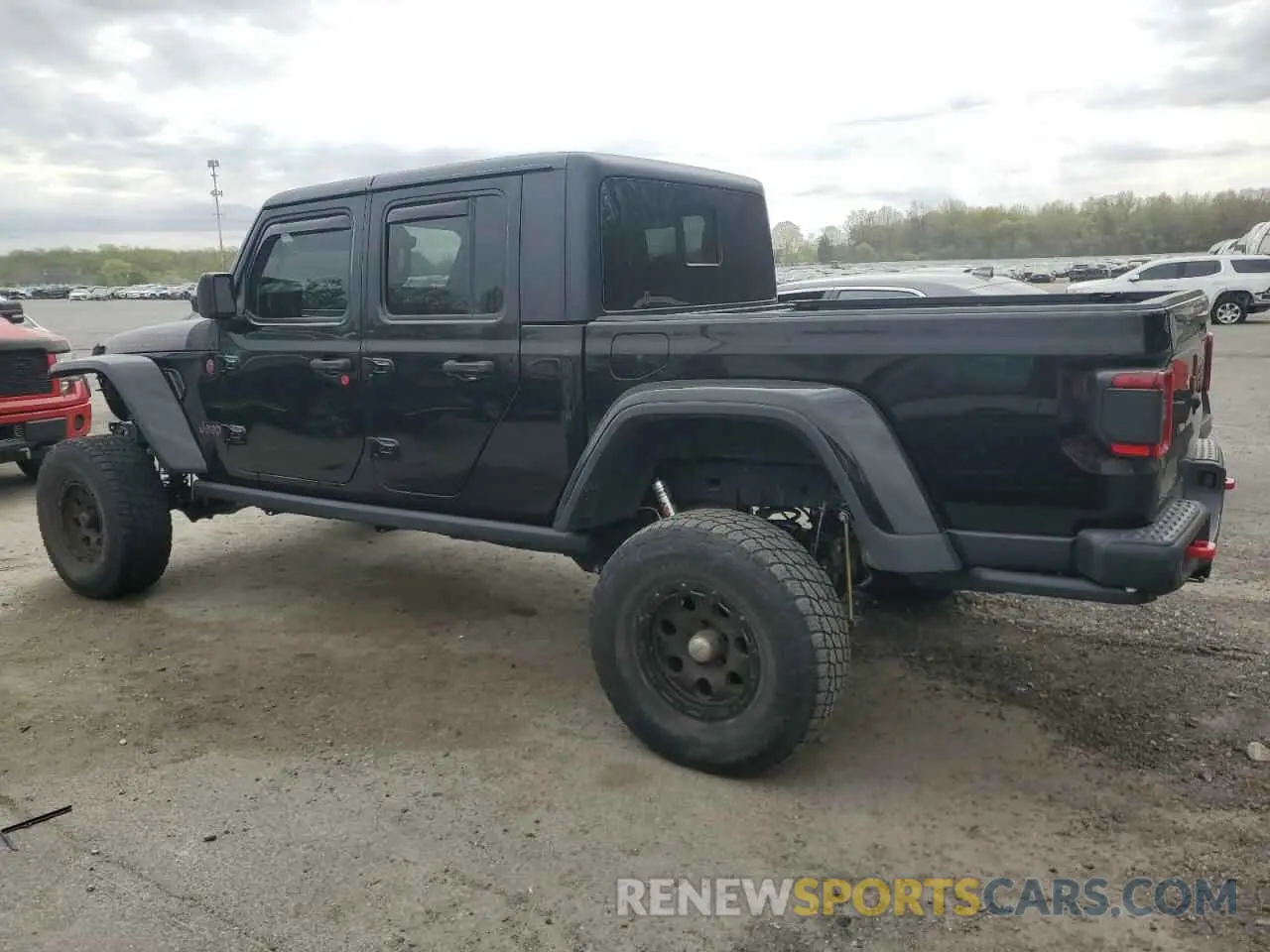 2 Photograph of a damaged car 1C6JJTBG0LL163075 JEEP GLADIATOR 2020