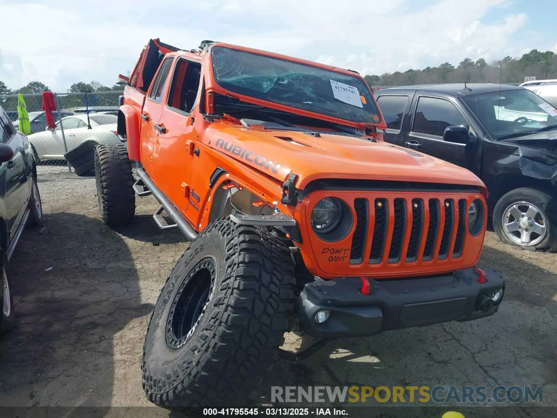 6 Photograph of a damaged car 1C6JJTBG0LL164890 JEEP GLADIATOR 2020