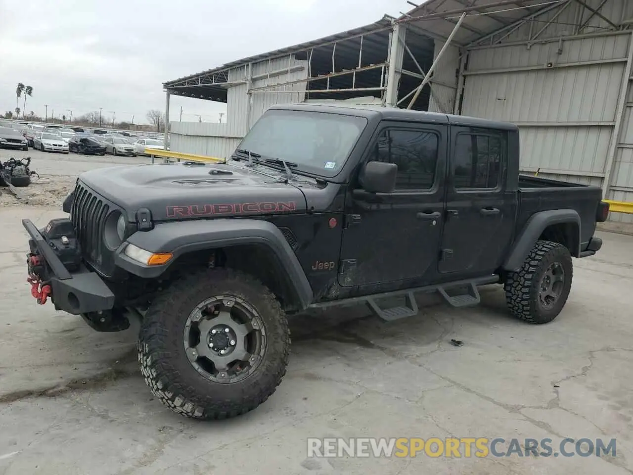 1 Photograph of a damaged car 1C6JJTBG1LL147385 JEEP GLADIATOR 2020
