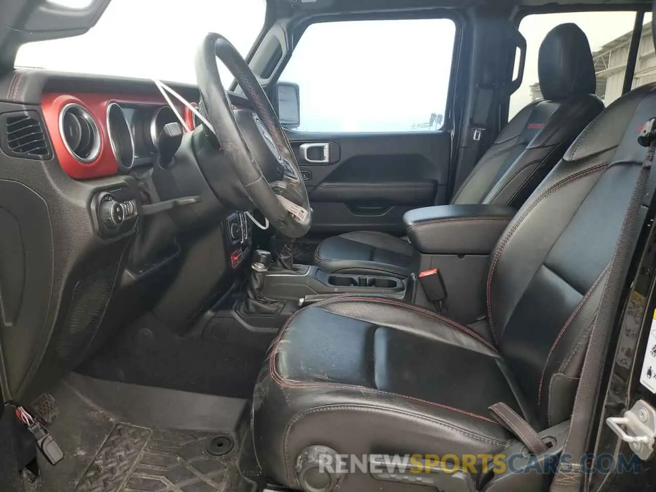7 Photograph of a damaged car 1C6JJTBG1LL147385 JEEP GLADIATOR 2020