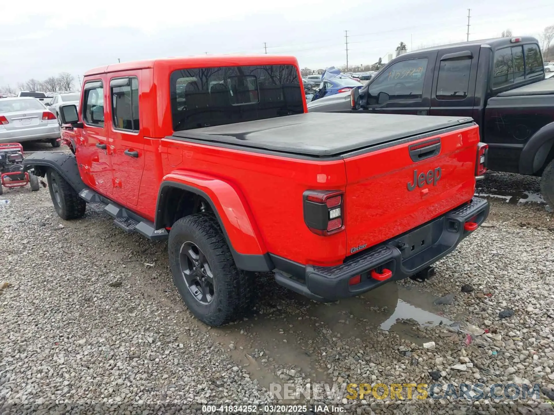 3 Photograph of a damaged car 1C6JJTBG1LL168379 JEEP GLADIATOR 2020