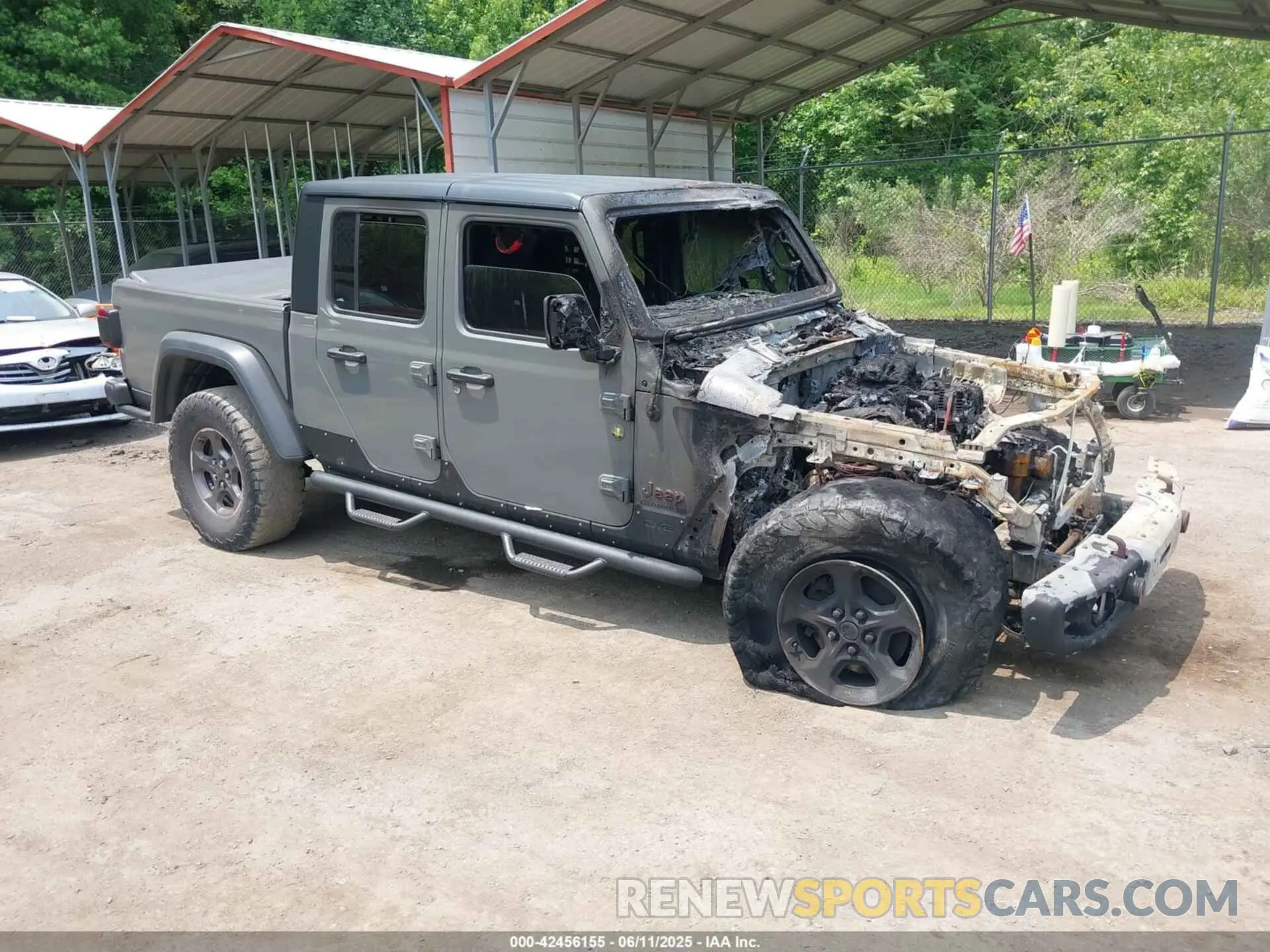 1 Photograph of a damaged car 1C6JJTBG2LL179181 JEEP GLADIATOR 2020