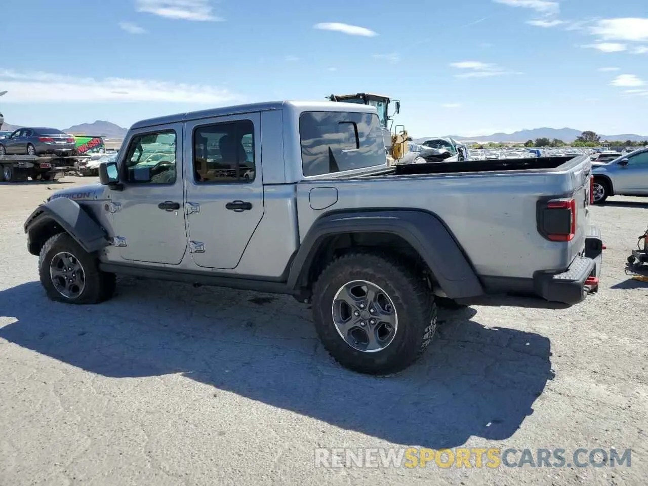 2 Photograph of a damaged car 1C6JJTBG3LL102061 JEEP GLADIATOR 2020