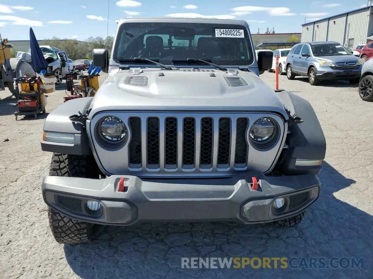 5 Photograph of a damaged car 1C6JJTBG3LL102061 JEEP GLADIATOR 2020