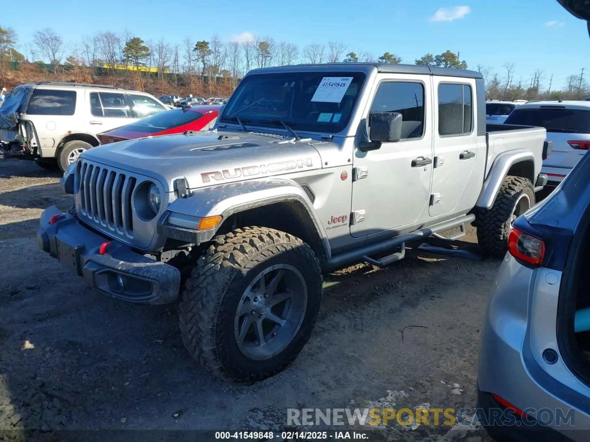2 Photograph of a damaged car 1C6JJTBG3LL146111 JEEP GLADIATOR 2020