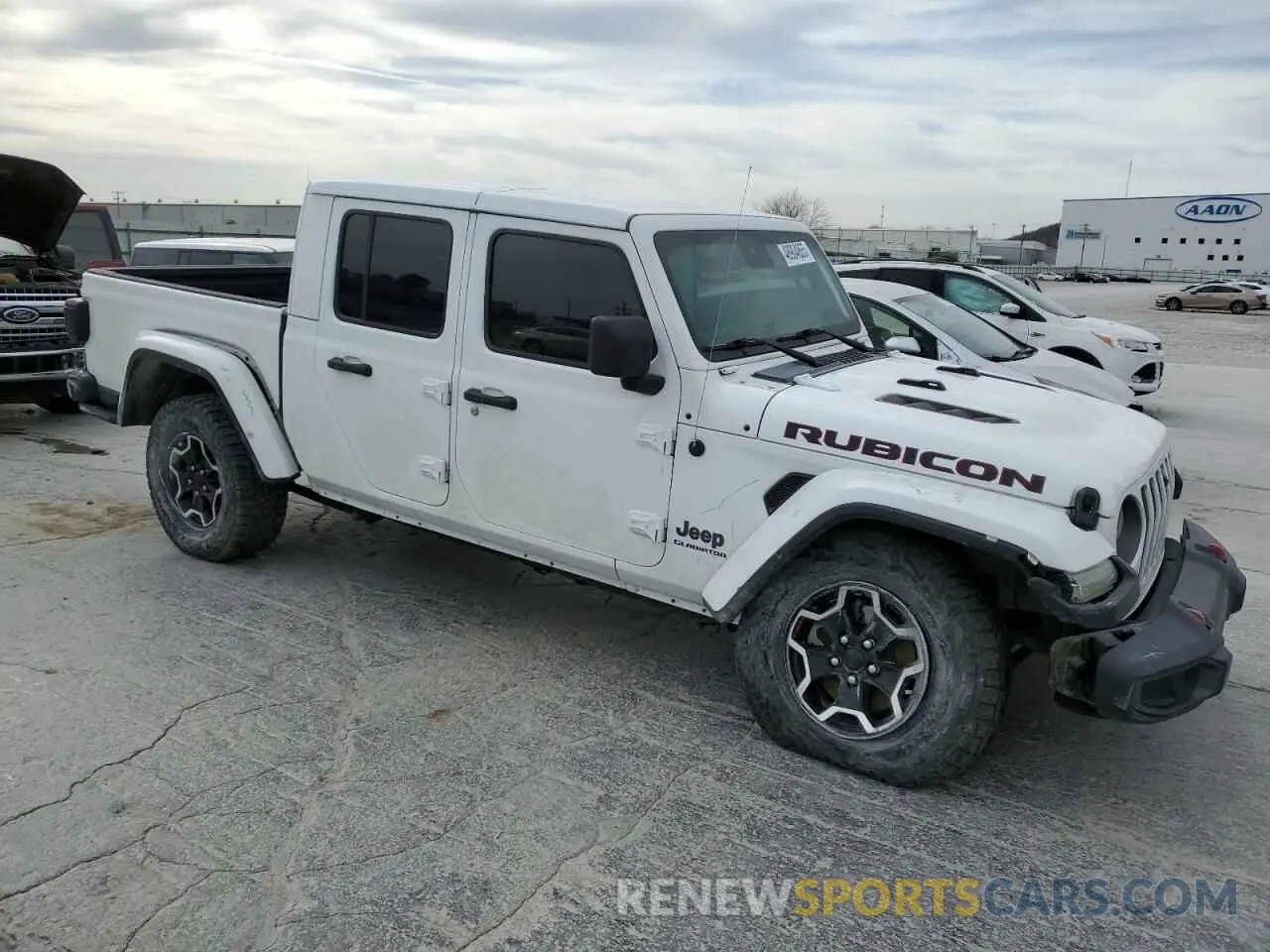 4 Photograph of a damaged car 1C6JJTBG3LL156802 JEEP GLADIATOR 2020