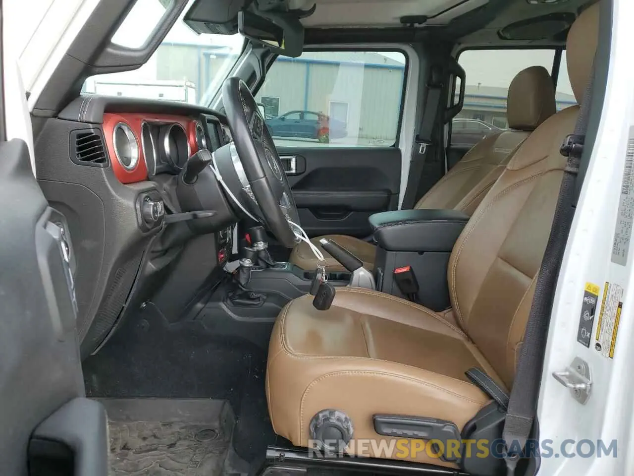 7 Photograph of a damaged car 1C6JJTBG3LL156802 JEEP GLADIATOR 2020