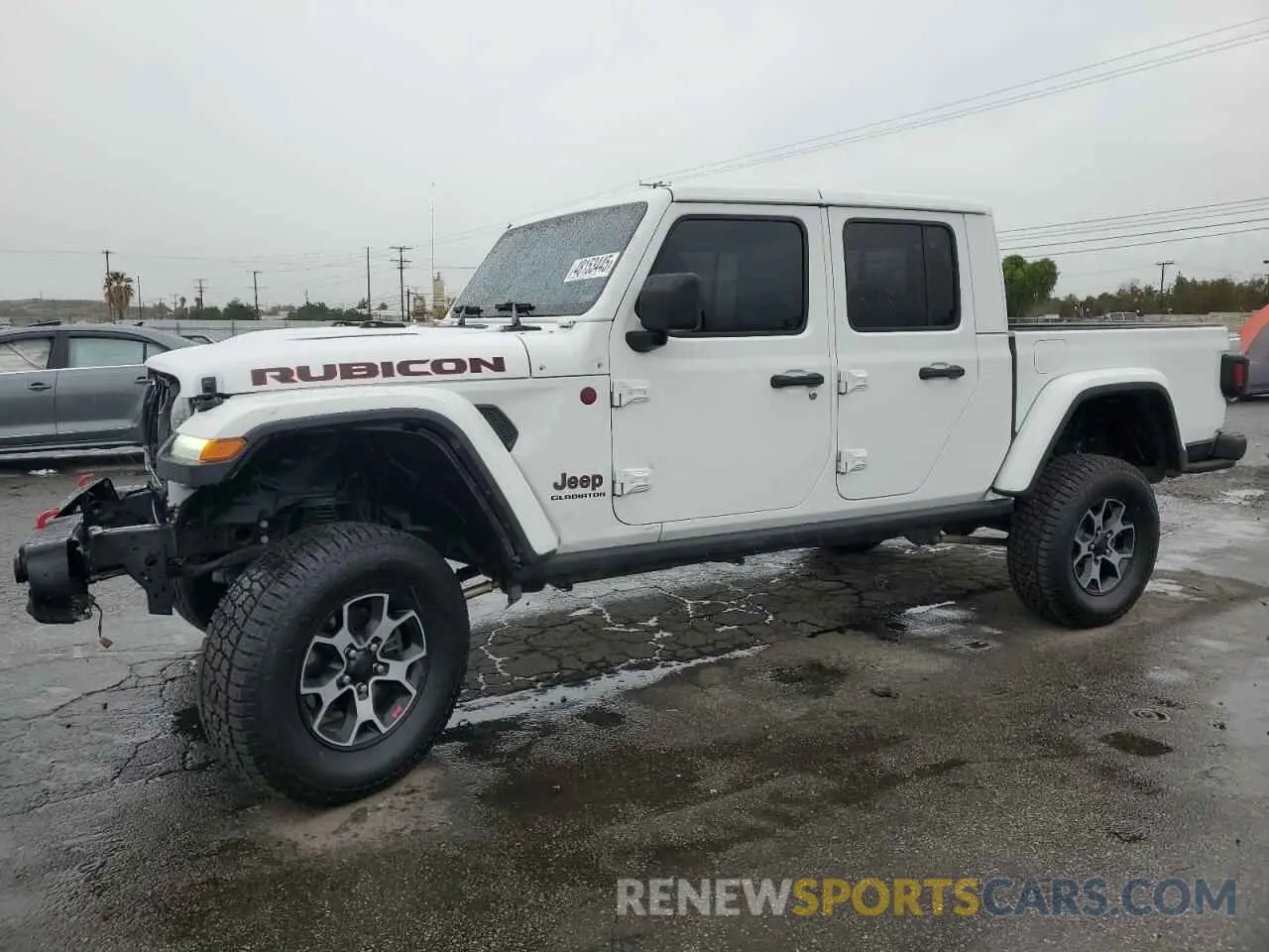 1 Photograph of a damaged car 1C6JJTBG3LL206730 JEEP GLADIATOR 2020