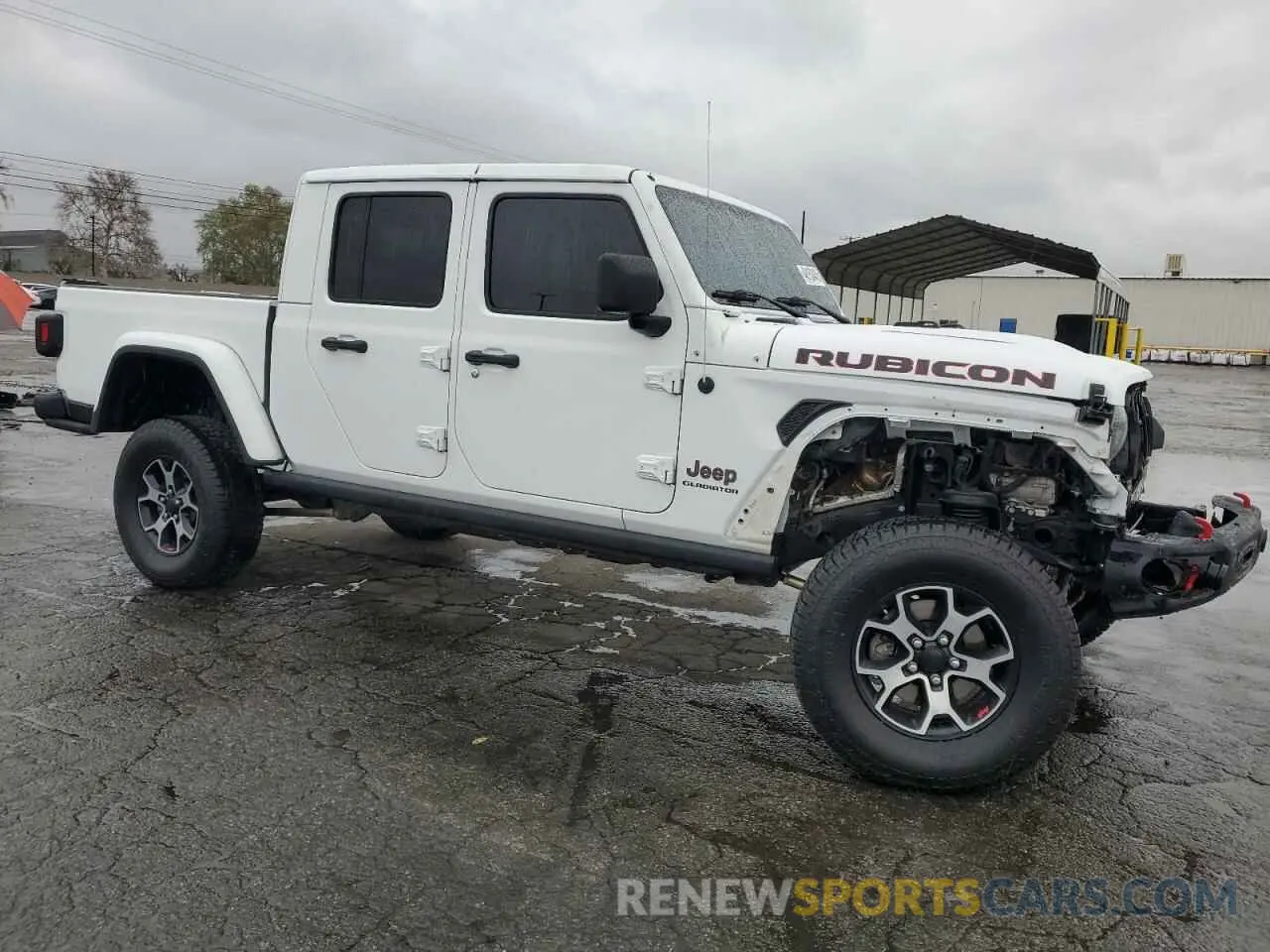 4 Photograph of a damaged car 1C6JJTBG3LL206730 JEEP GLADIATOR 2020