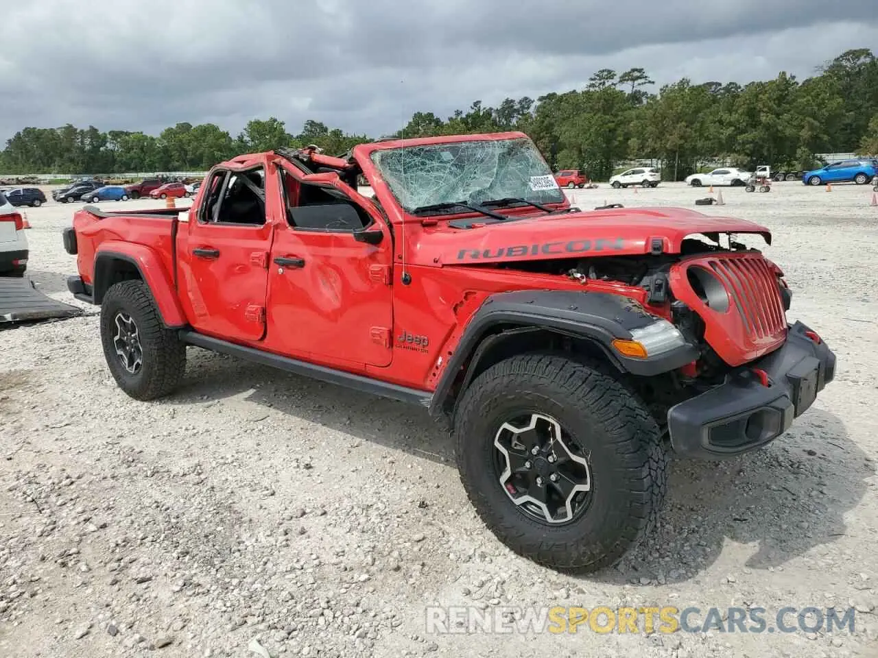 4 Photograph of a damaged car 1C6JJTBG4LL167159 JEEP GLADIATOR 2020