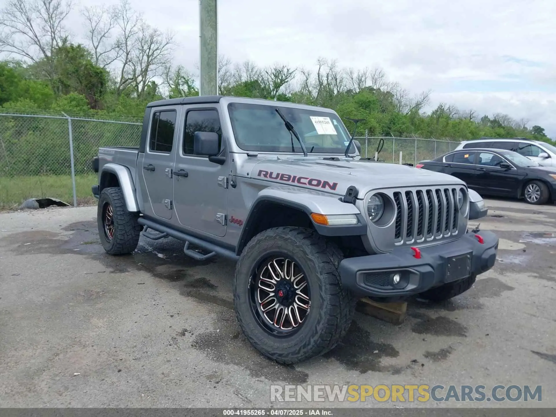 1 Photograph of a damaged car 1C6JJTBG5LL142576 JEEP GLADIATOR 2020
