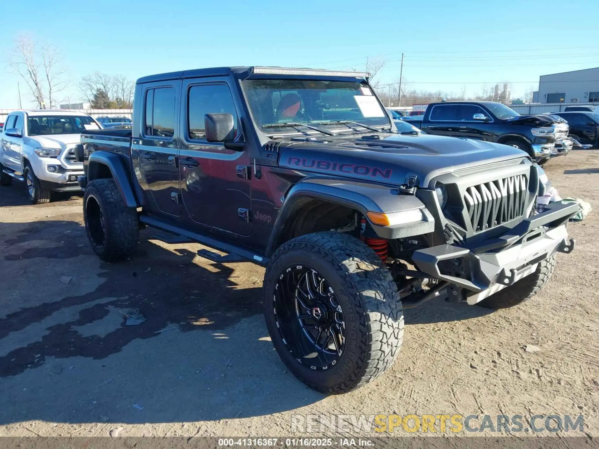 1 Photograph of a damaged car 1C6JJTBG5LL179188 JEEP GLADIATOR 2020