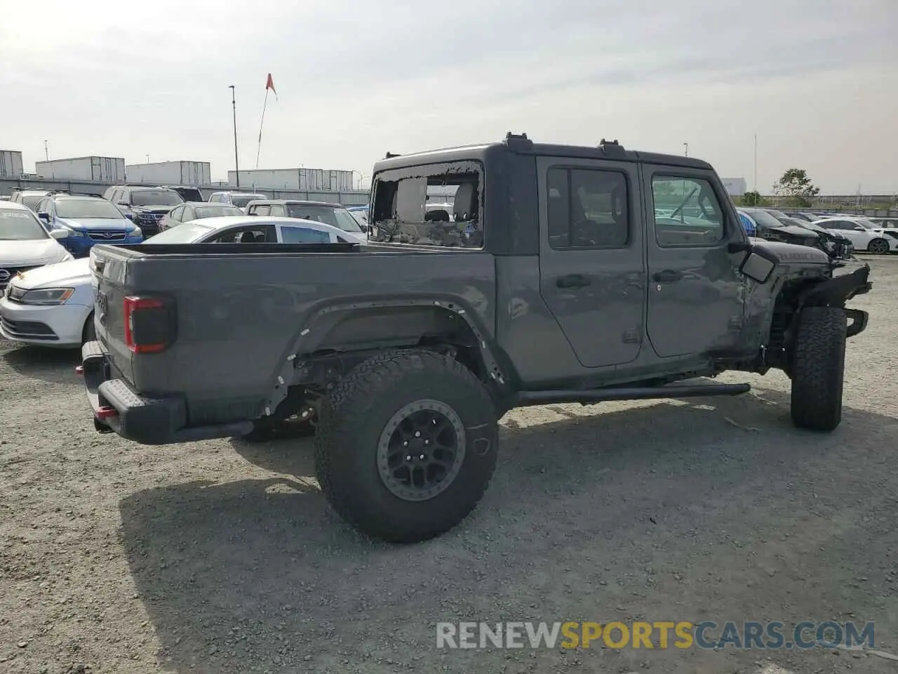 3 Photograph of a damaged car 1C6JJTBG6LL217883 JEEP GLADIATOR 2020