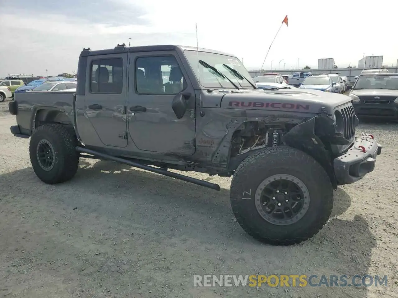 4 Photograph of a damaged car 1C6JJTBG6LL217883 JEEP GLADIATOR 2020