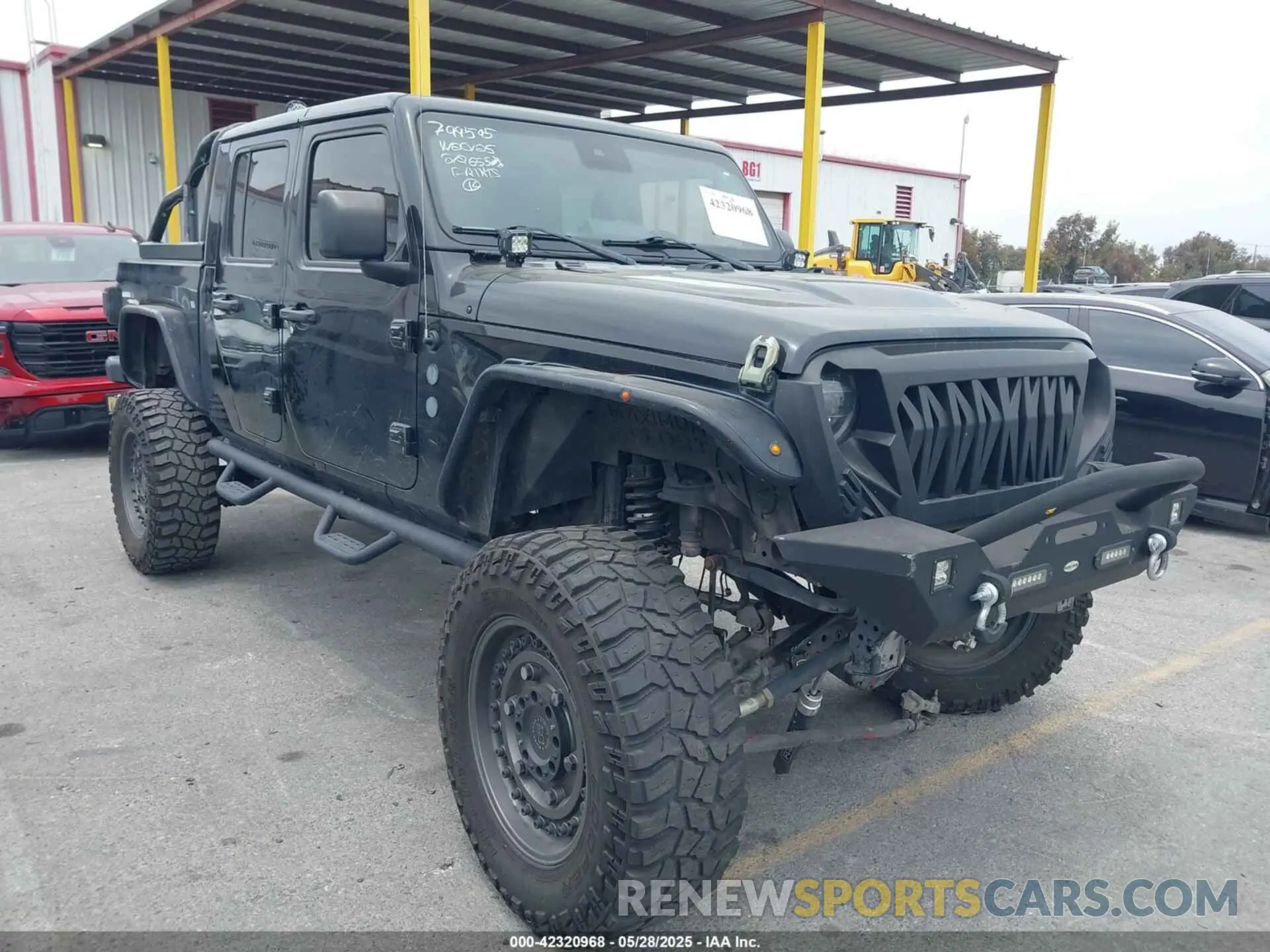 1 Photograph of a damaged car 1C6JJTBG7LL102189 JEEP GLADIATOR 2020