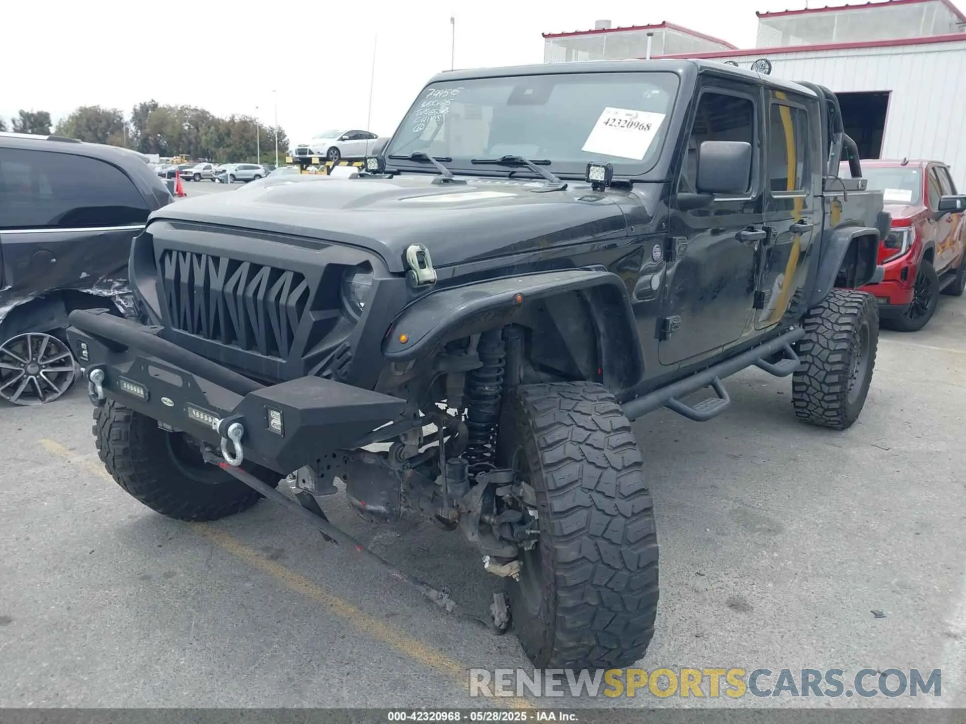 2 Photograph of a damaged car 1C6JJTBG7LL102189 JEEP GLADIATOR 2020