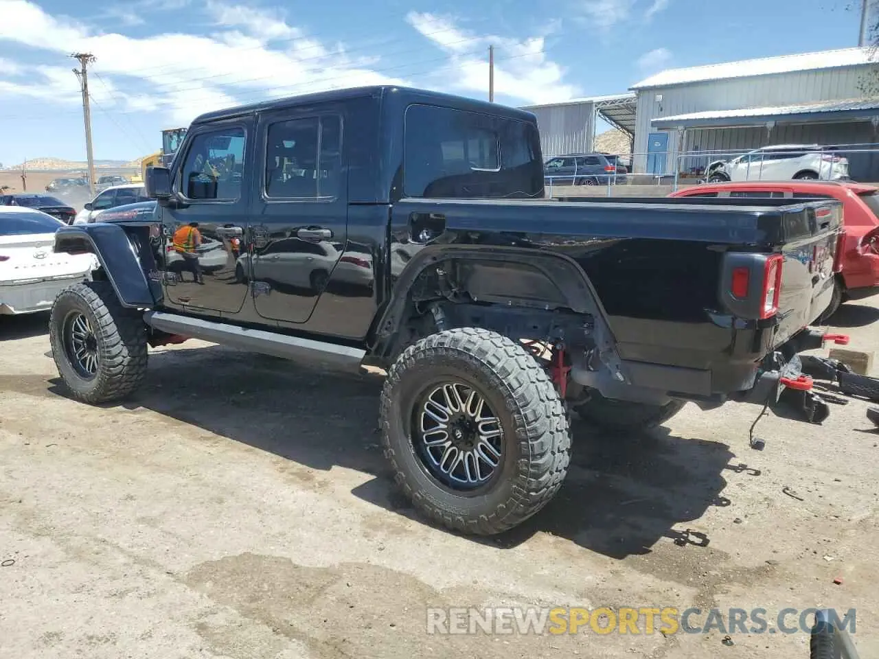2 Photograph of a damaged car 1C6JJTBG8LL154950 JEEP GLADIATOR 2020